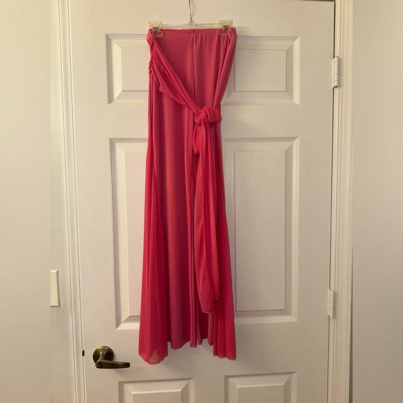 Pink Wide Leg Flare Palazzo Pants! - Picture 1 of 5